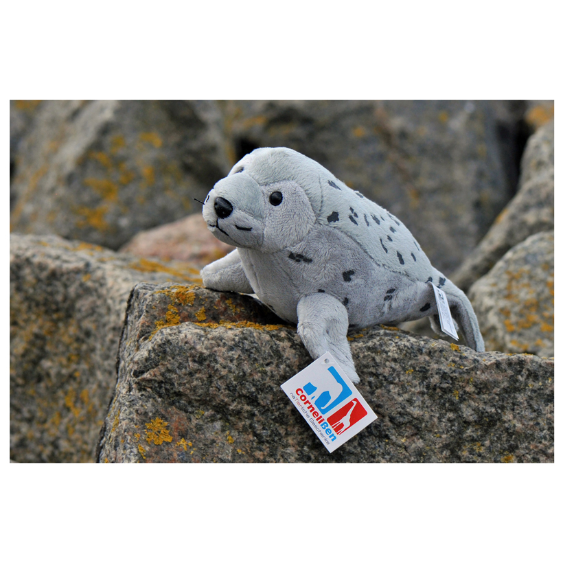 Plüsch Seehund, grau gefleckt Gallery 74